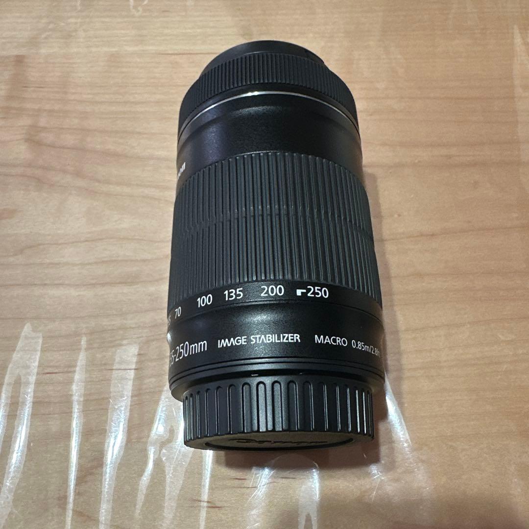 【新品未使用】Canon キヤノン 望遠ズームレンズEF-S55-250mm純正