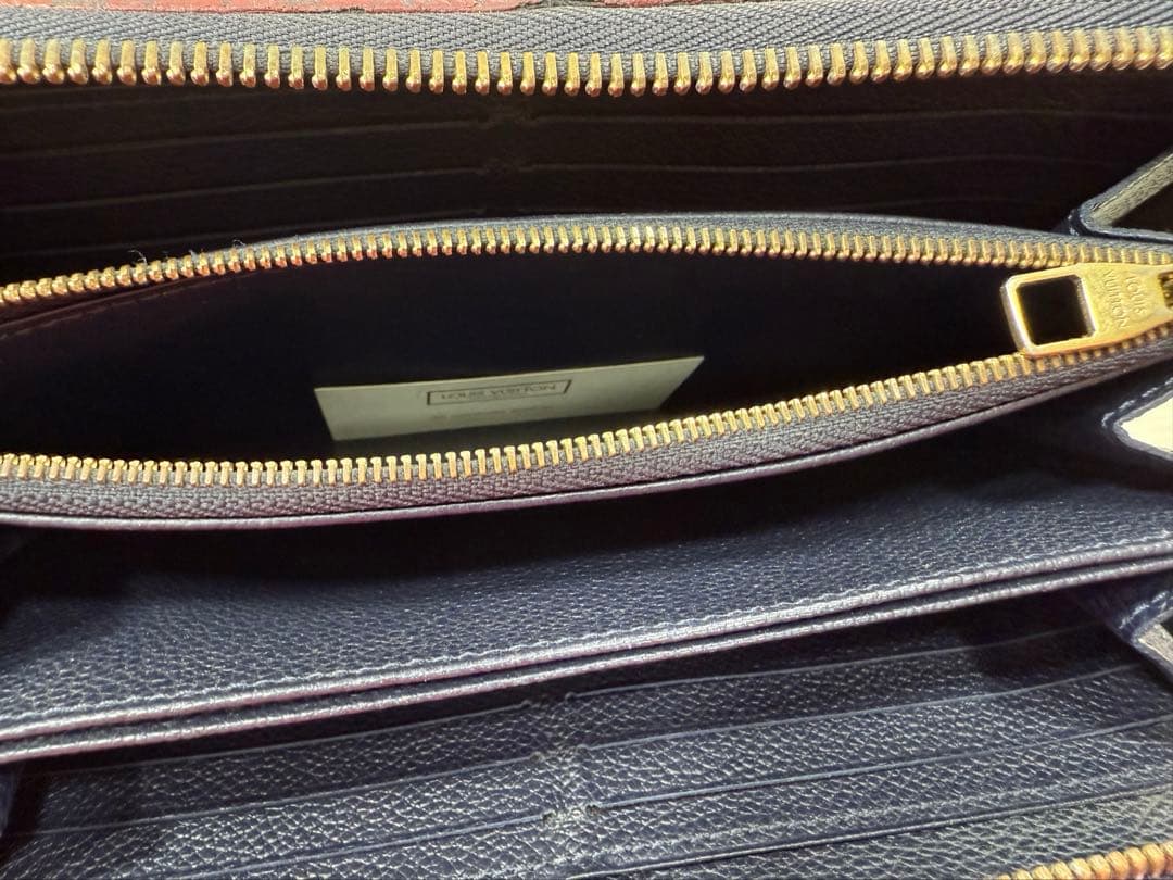 ルイヴィトン 長財布 モノグラム　アンプラント ジッピーウォレット M62121