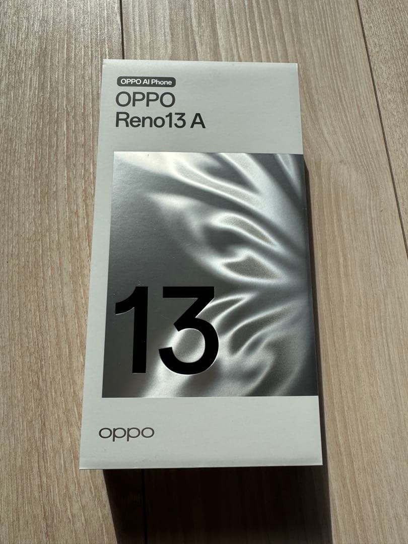 新品未使用　OPPO Reno13 A 本体　スマートフォン