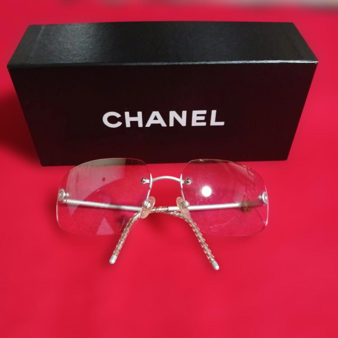 CHANELサングラス4035 ライトグレークリアグラデーション63□16120