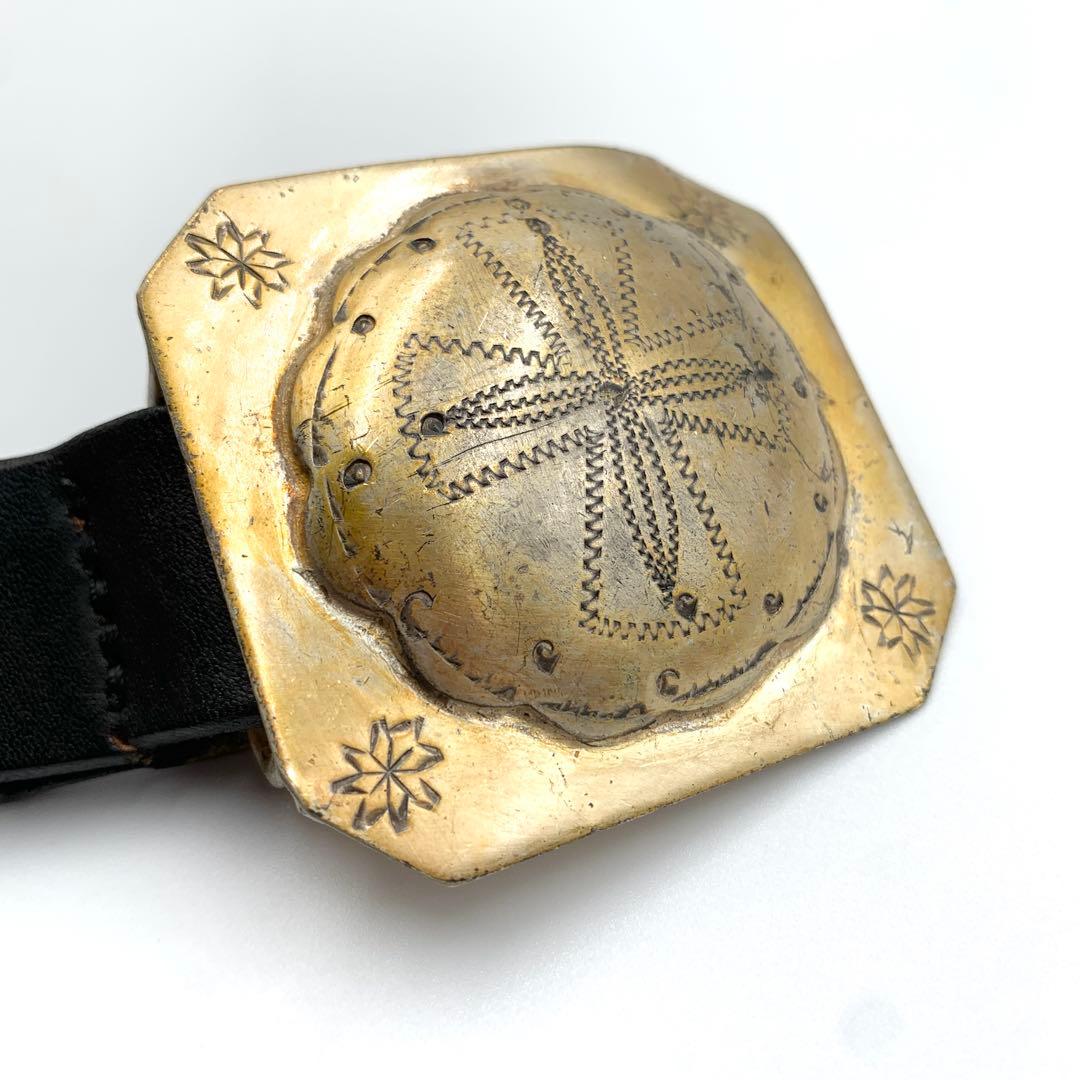 【極希少　廃盤品】ラルフローレン　コンチョベルト　ウエスタン　ナバホ族モチーフ