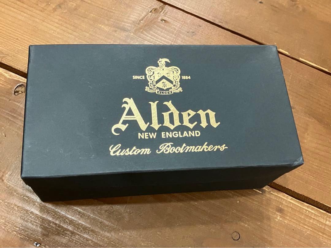 Alden ミリタリーラスト 53711 9D ブラック
