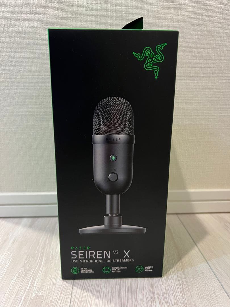 【RAZER】 SEIREN V2 X コンデンサーマイク