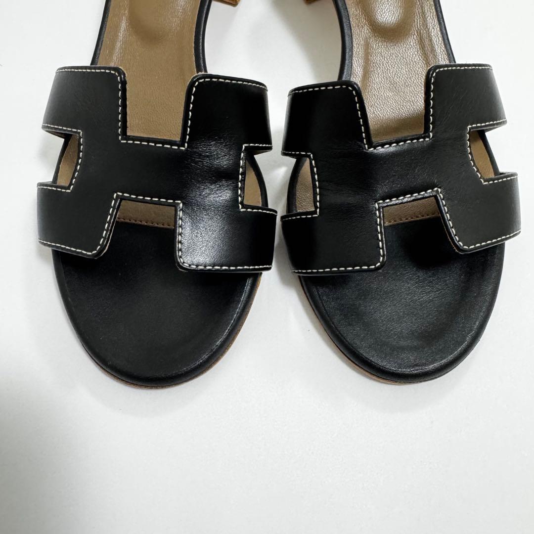 HERMES エルメス オアジス 34サイズ ブラック