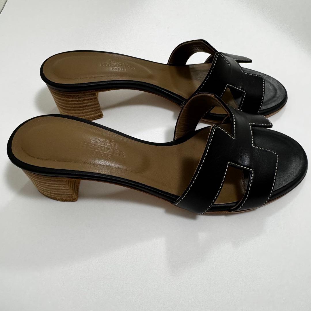 HERMES エルメス オアジス 34サイズ ブラック