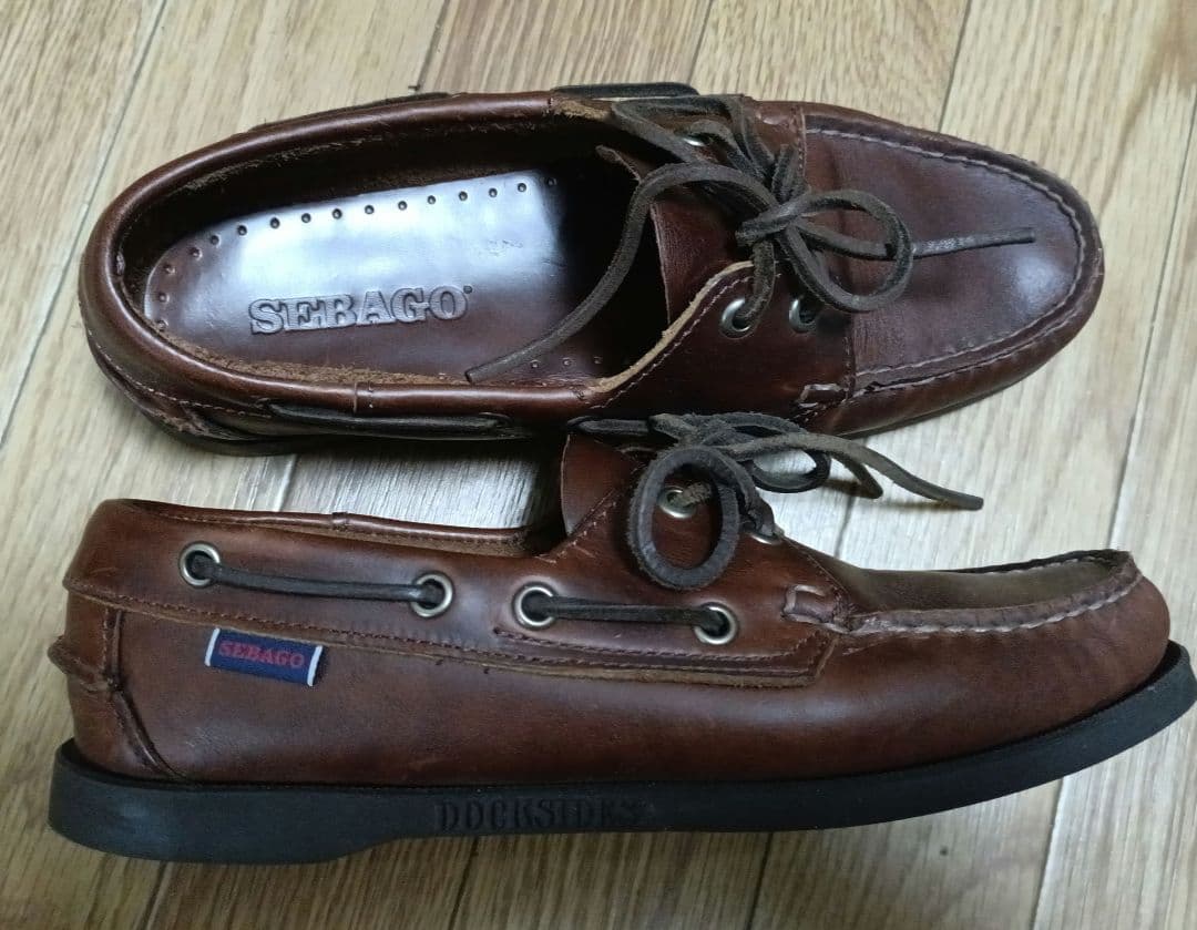 SHINZONE×SERABAGOデッキシューズ