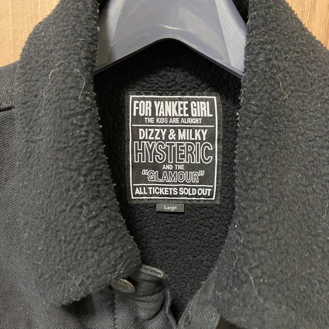 最終値下HYSTERIC GLAMOURデニムジャケットヒステリックグラマー L