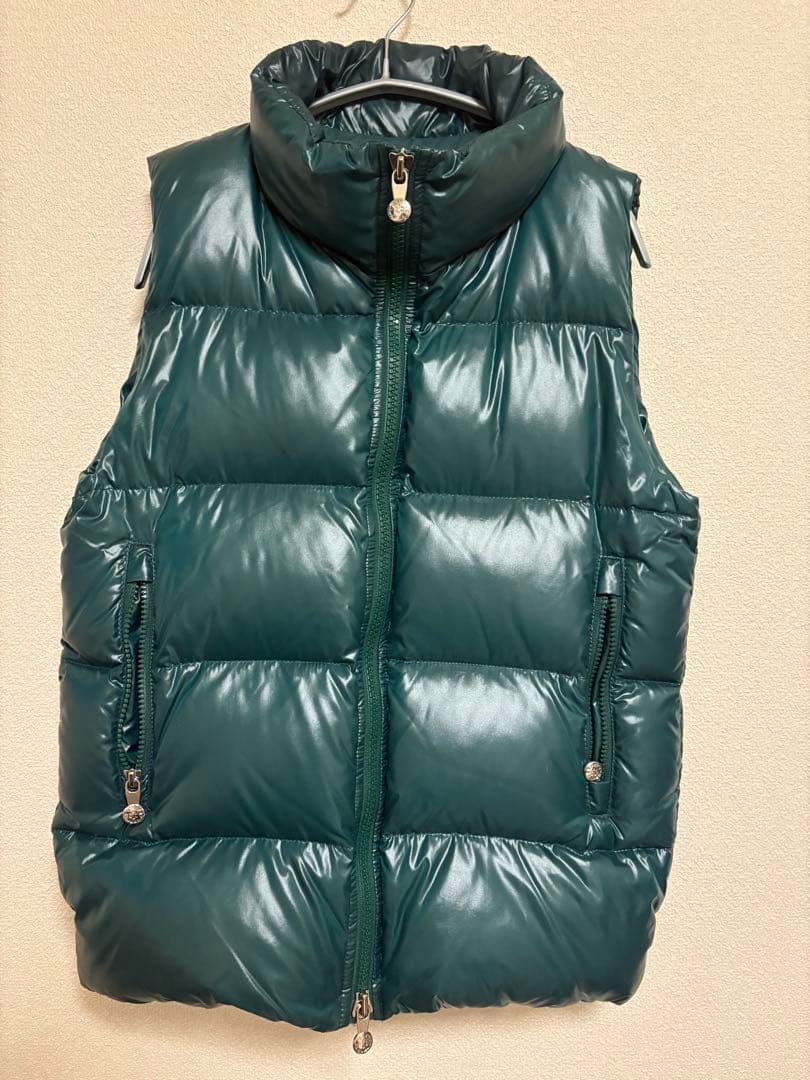 PYRENEX ダウンベスト ダークグリーン