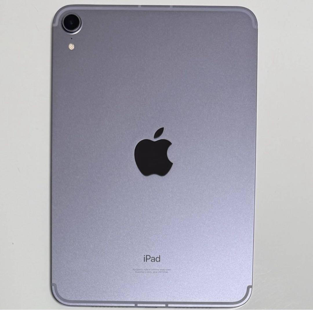 iPad mini6 64GB cellularバッテリー容量100%