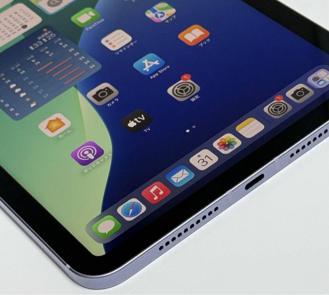 iPad mini6 64GB cellularバッテリー容量100%