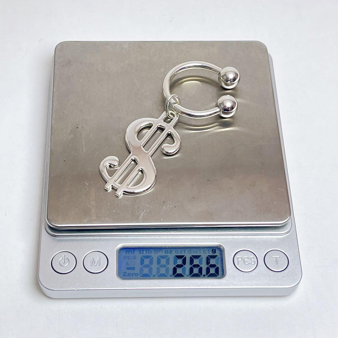 ティファニー　希少　ダラー　モチーフ　キーリング　　キーホルダー　925