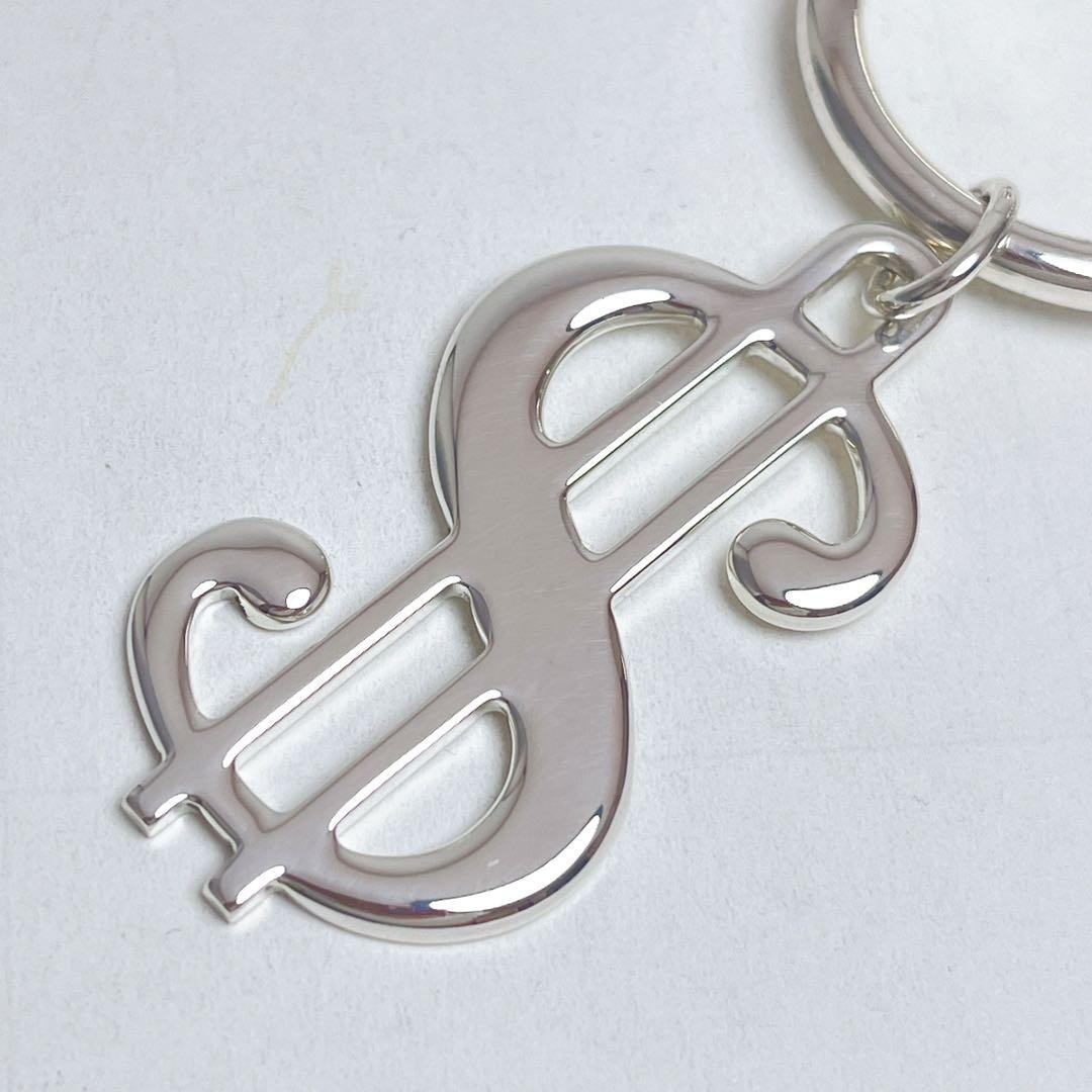 ティファニー　希少　ダラー　モチーフ　キーリング　　キーホルダー　925