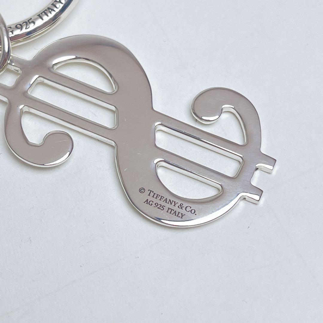 ティファニー　希少　ダラー　モチーフ　キーリング　　キーホルダー　925