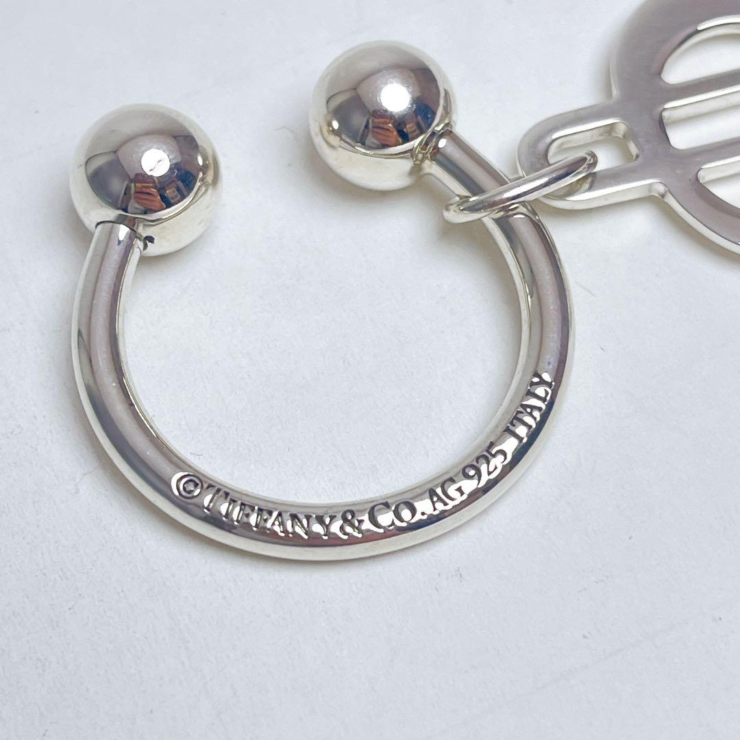 ティファニー　希少　ダラー　モチーフ　キーリング　　キーホルダー　925