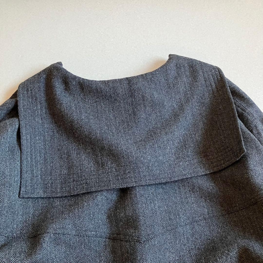 【UNION LAUNCH】2021 セーラーカラープルオーバー ヘリンボーン