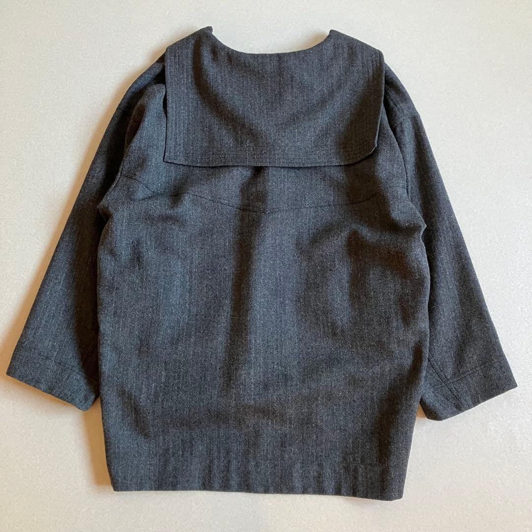 【UNION LAUNCH】2021 セーラーカラープルオーバー ヘリンボーン