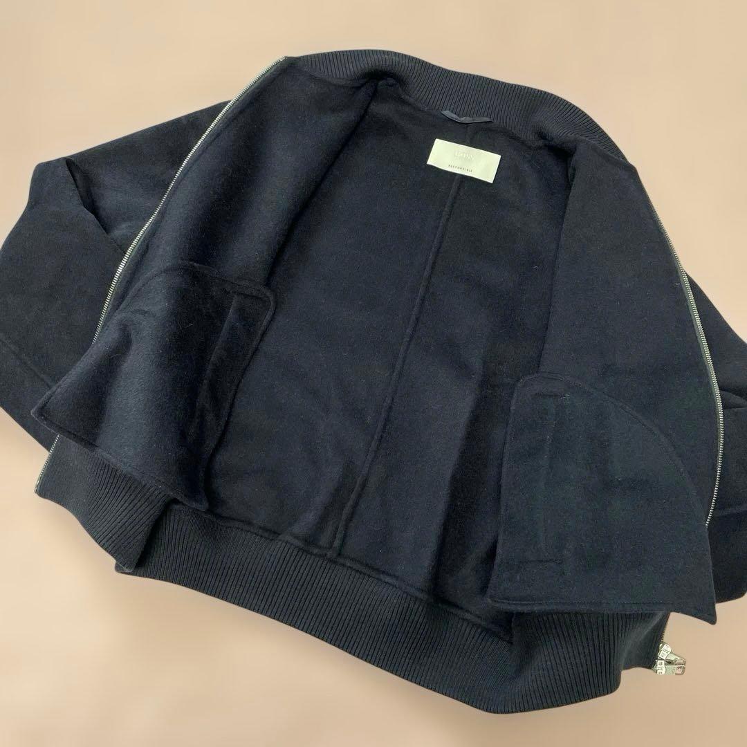 HUGOBOSS ヒューゴボス ネイビー ウールジップアップ ジャケット S秋冬