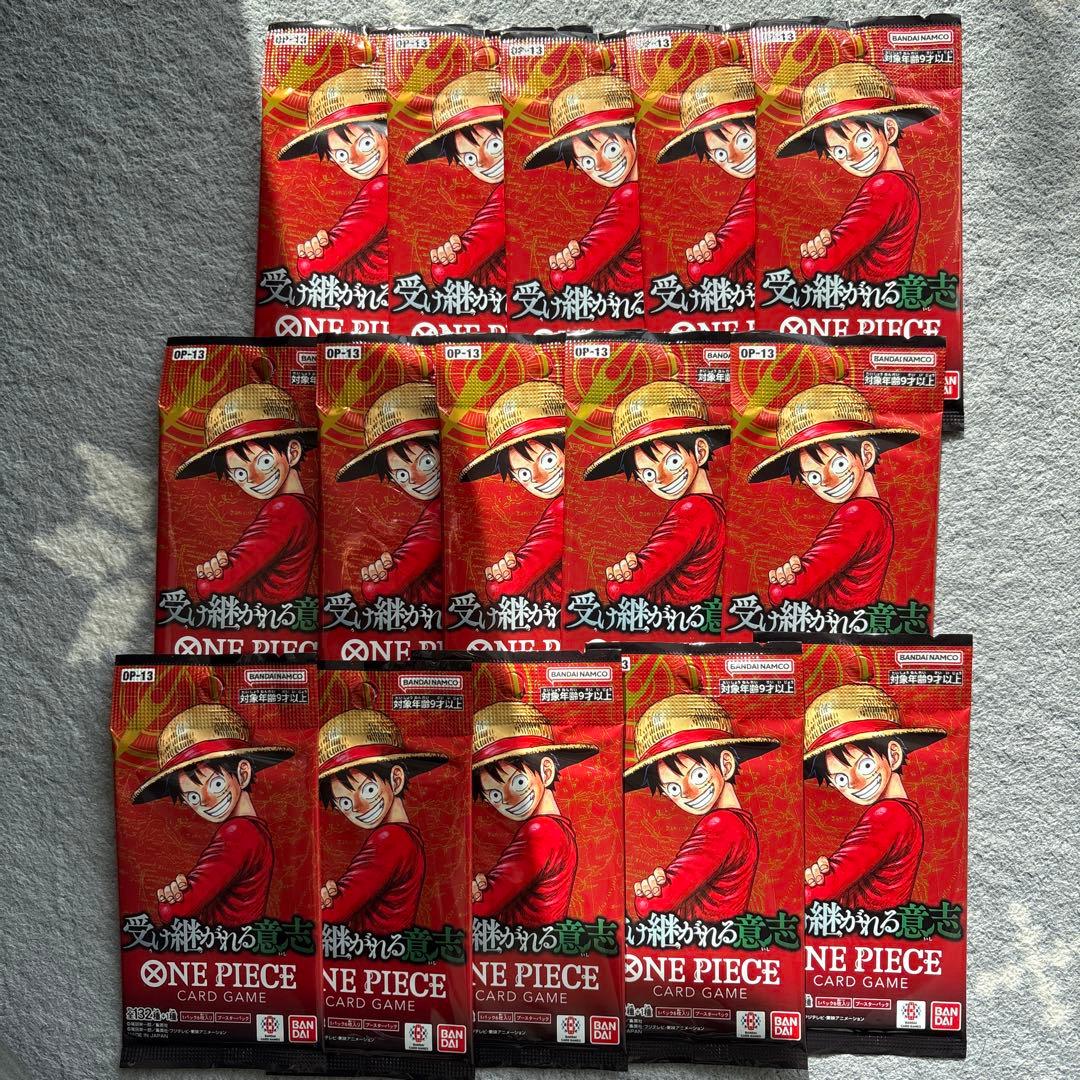 未開封！ONE PIECE カードゲーム 1BOX➕15パック✖️２