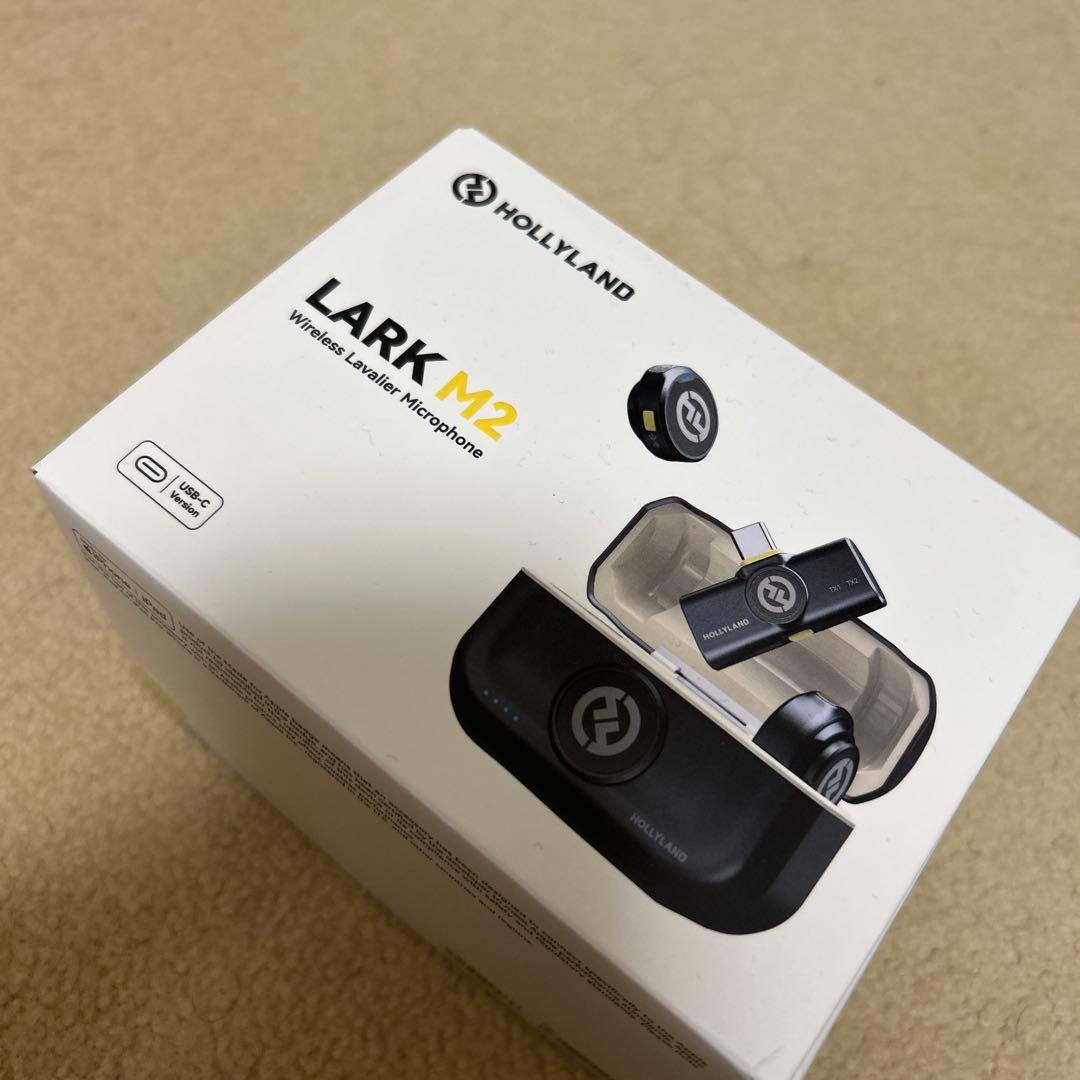 (値下げしました)Hollyland LARK M2 ワイヤレスラベリアマイク