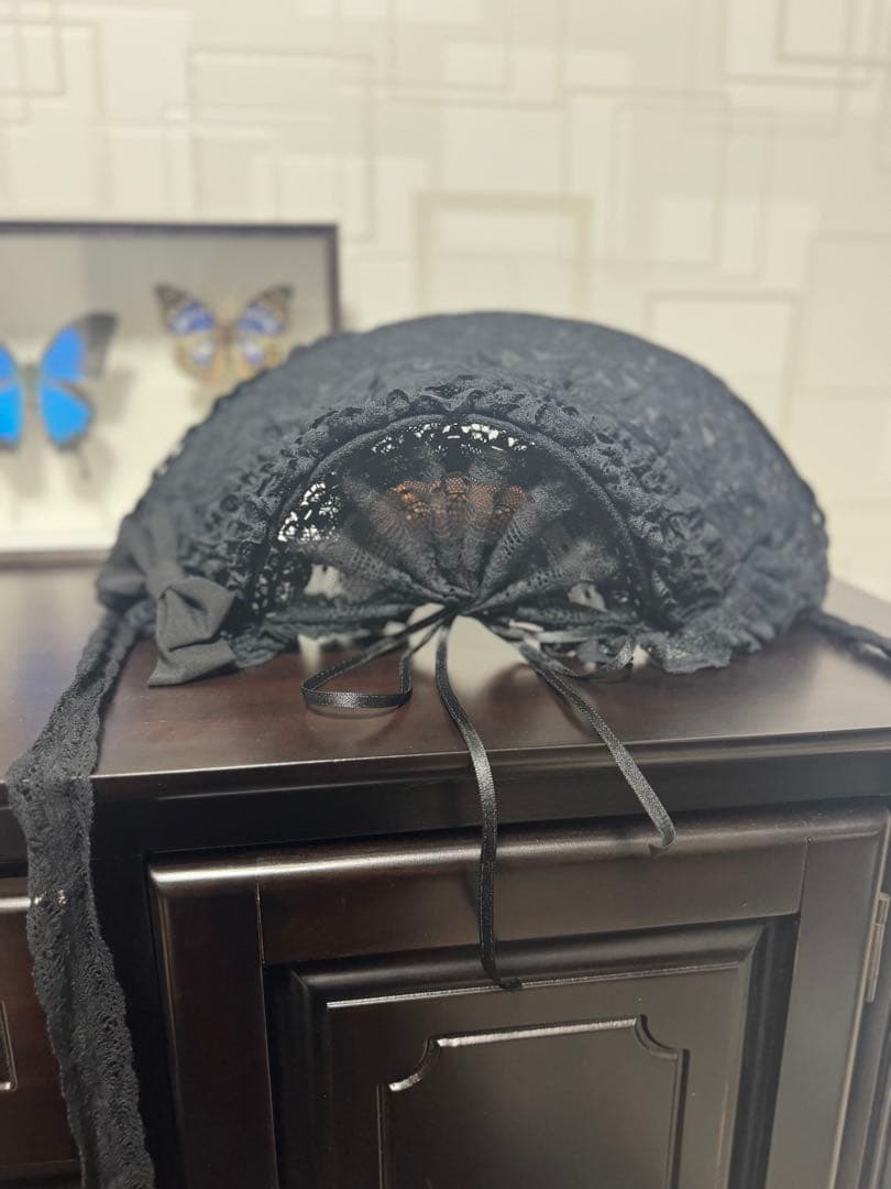 星箱works サマーピクニック 2wayボンネット 黒