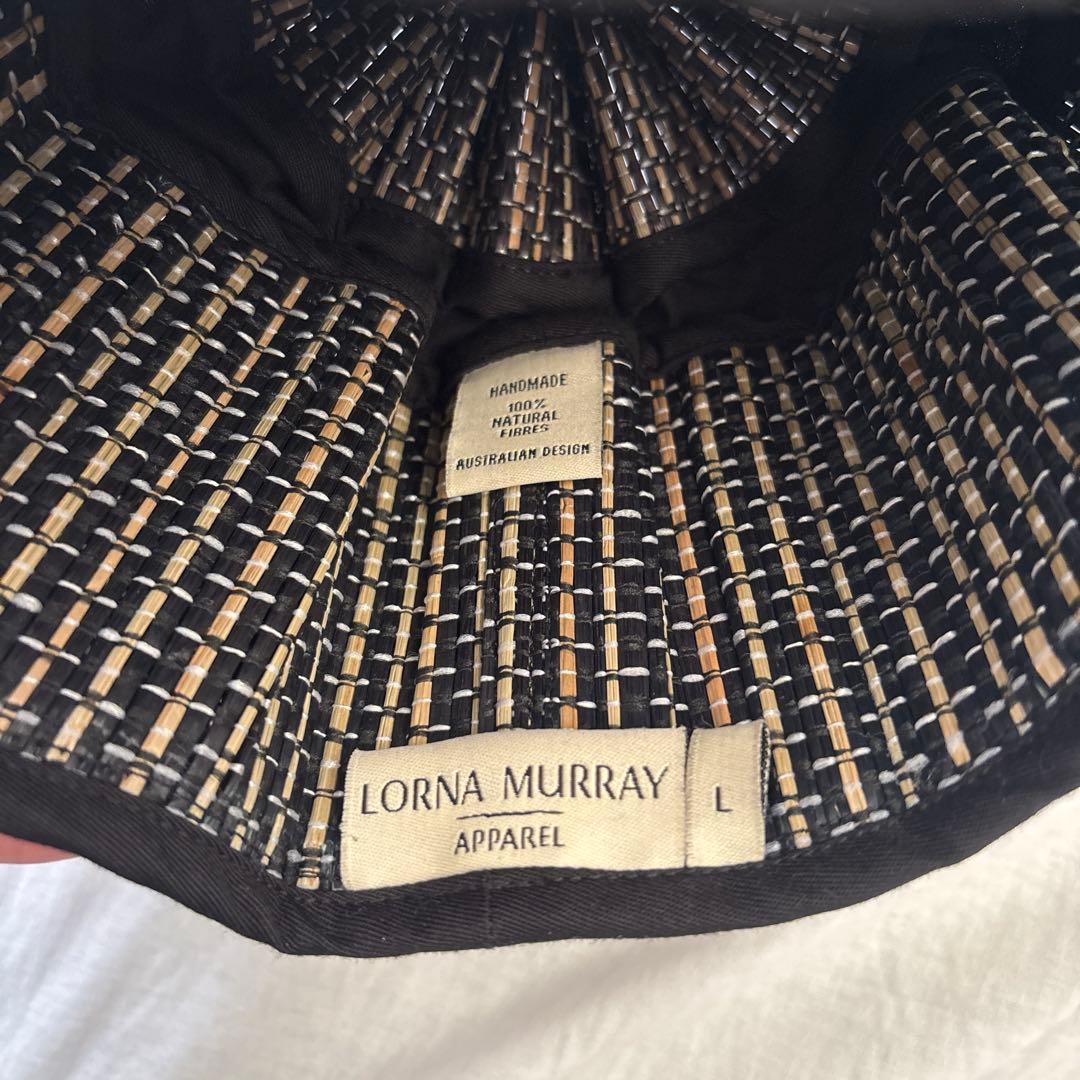 LORNA MURRAY ローナマーレイ メルボルン リベロハット L 美品