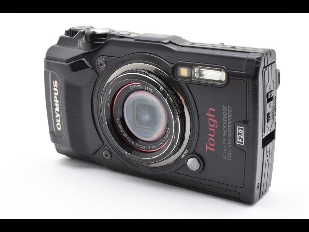 OLYMPUS TOUGH TG-5 4K ブラック コンパクトデジタルカメラ