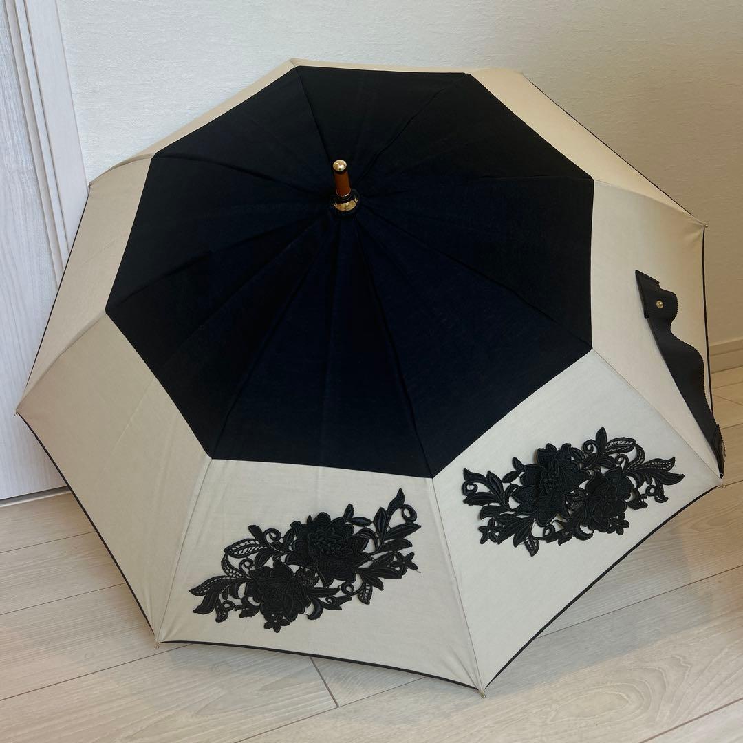 お値下げ　新品　アシーナニューヨーク　日傘　レース　フラワー
