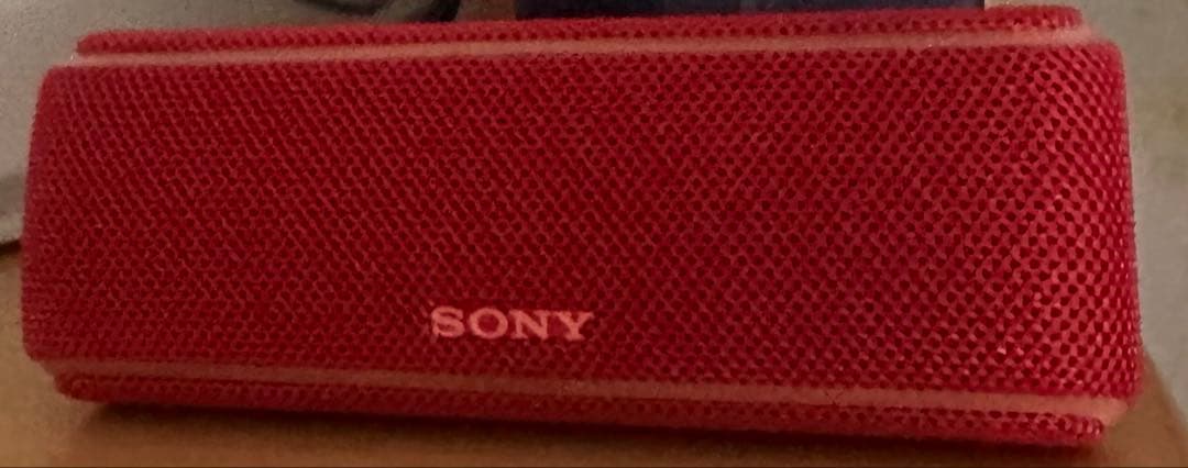 SONY ワイヤレススピーカー レッド