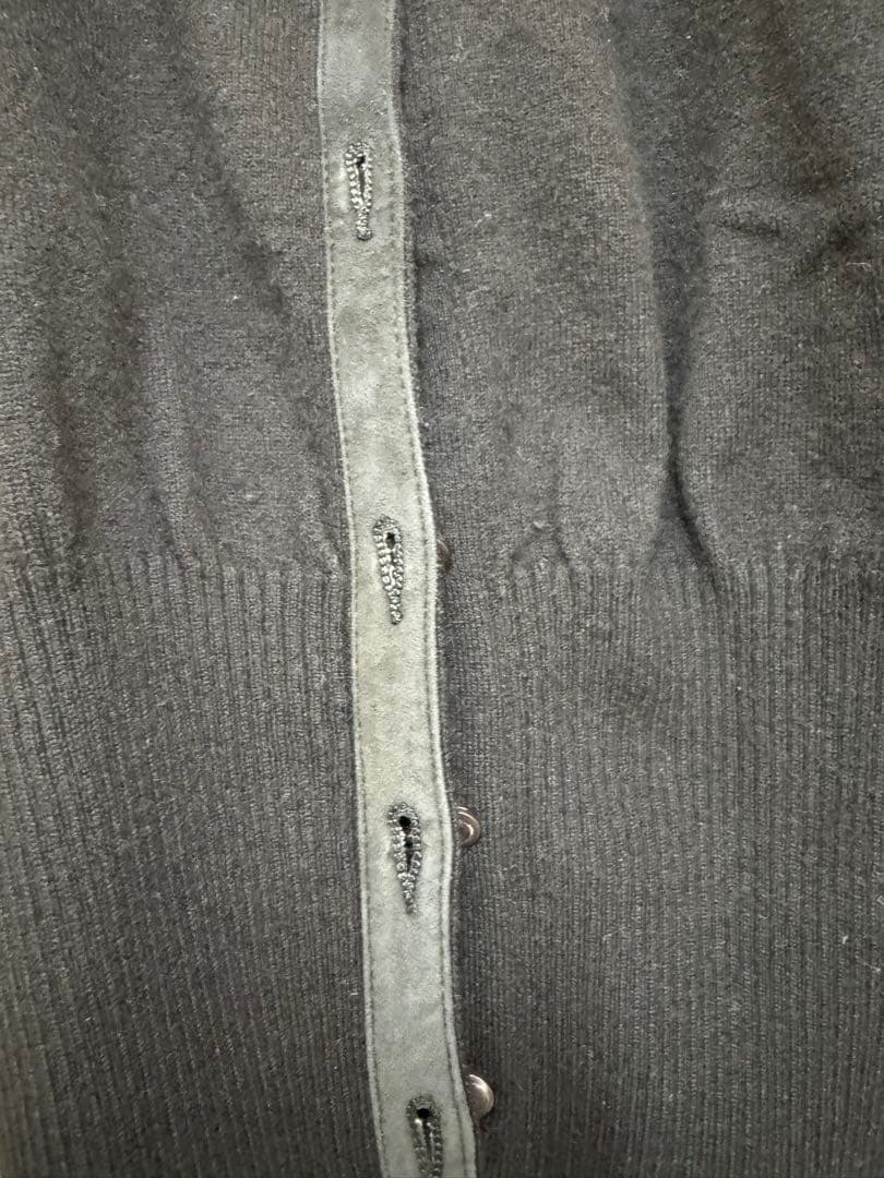 ヴィンテージ　グッチ　アンサンブル　トップス　カシミア　ブラック