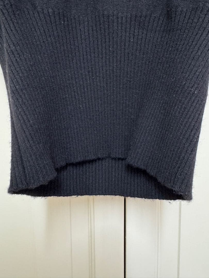 ヴィンテージ　グッチ　アンサンブル　トップス　カシミア　ブラック