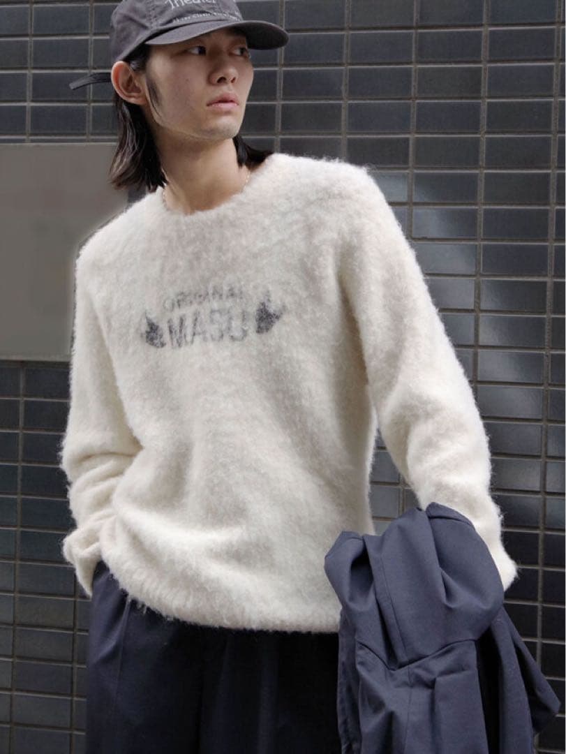 d*様 MASU ORIGINAL MASU BRUSHED SWEATER W