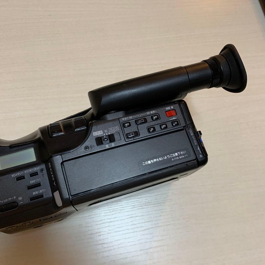 SONY Handyam ビデオカメラレコーダー 8 CCD-F340 レトロ