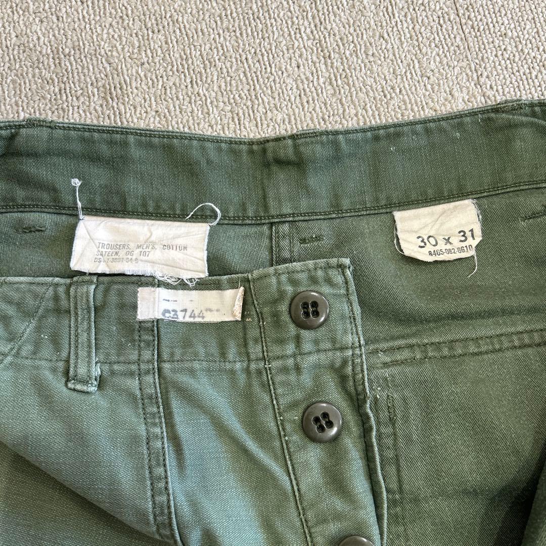 60s アメリカ軍 ベイカーパンツ 初期 アジャスター付き ヴィンテージ