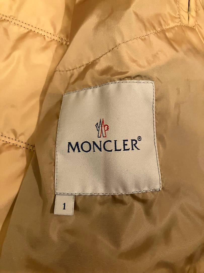 た*ん様 モンクレール ネイビー ダウンベスト　サイズ1