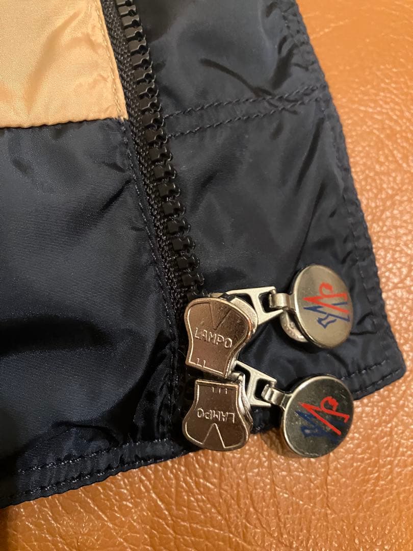 た*ん様 モンクレール ネイビー ダウンベスト　サイズ1