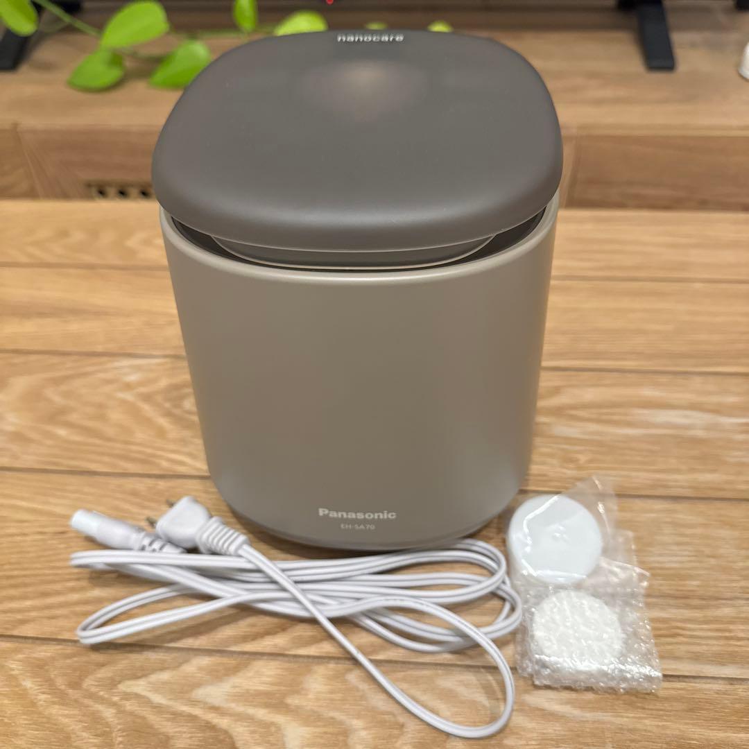 【美品】パナソニック スチーマー ナノケア 濃密ダブルスチーム EH-SA70