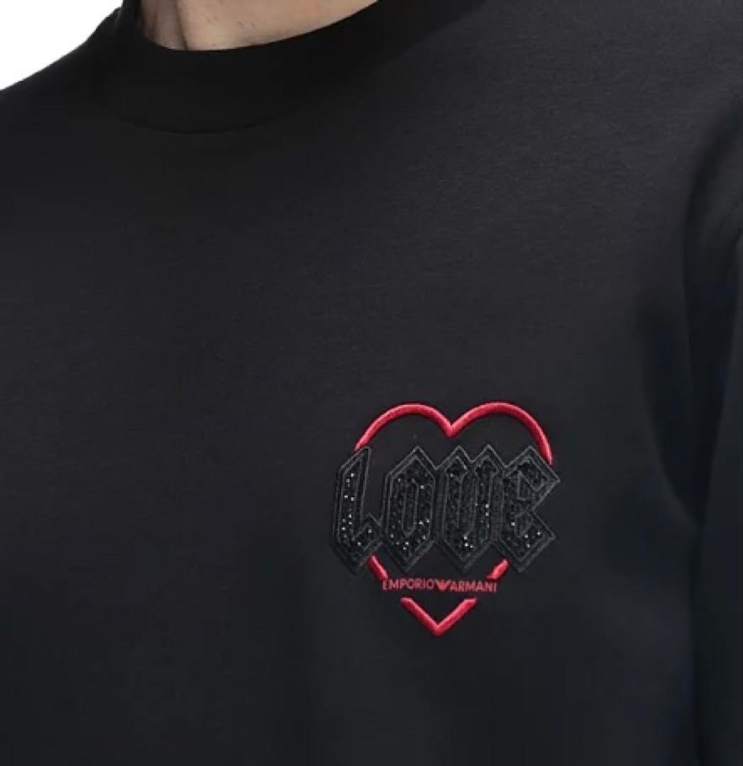 エンポリオアルマーニEMPORIO ARMANIダブルジャージー トレーナー L