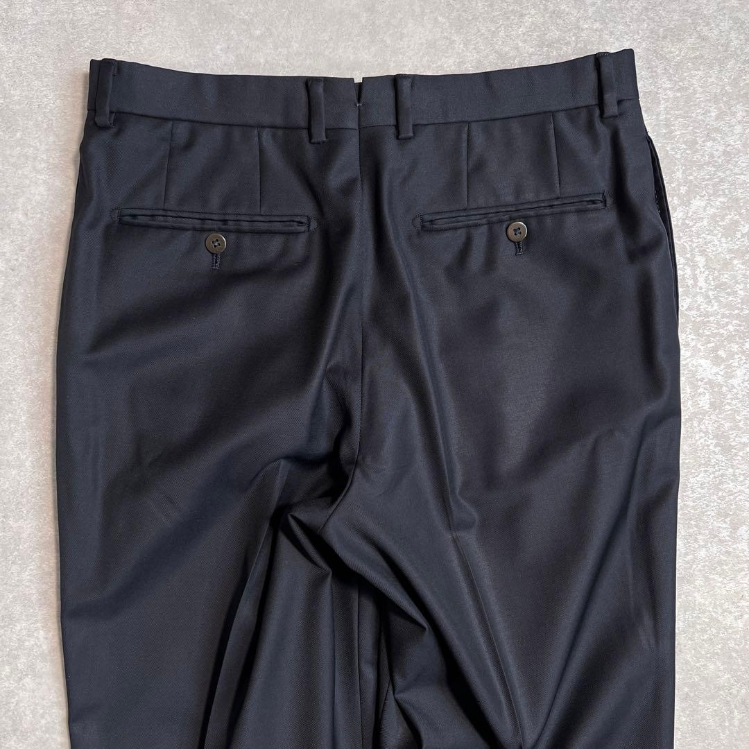 【美品】ビームスF ネイビースーツセットアップ 95