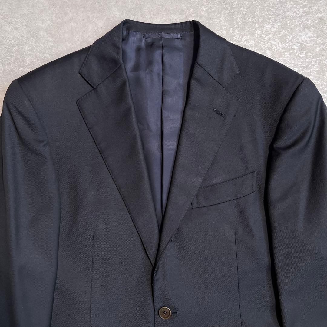 【美品】ビームスF ネイビースーツセットアップ 95