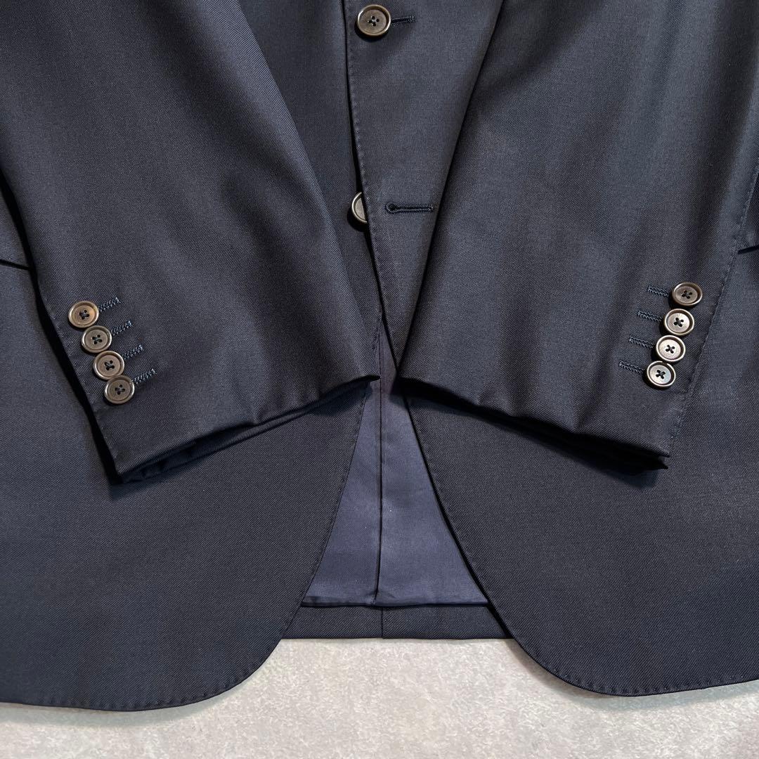 【美品】ビームスF ネイビースーツセットアップ 95