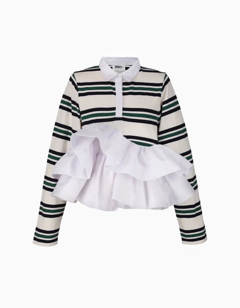 Bibiy. LOLA PEPURAMU POLO ホワイト