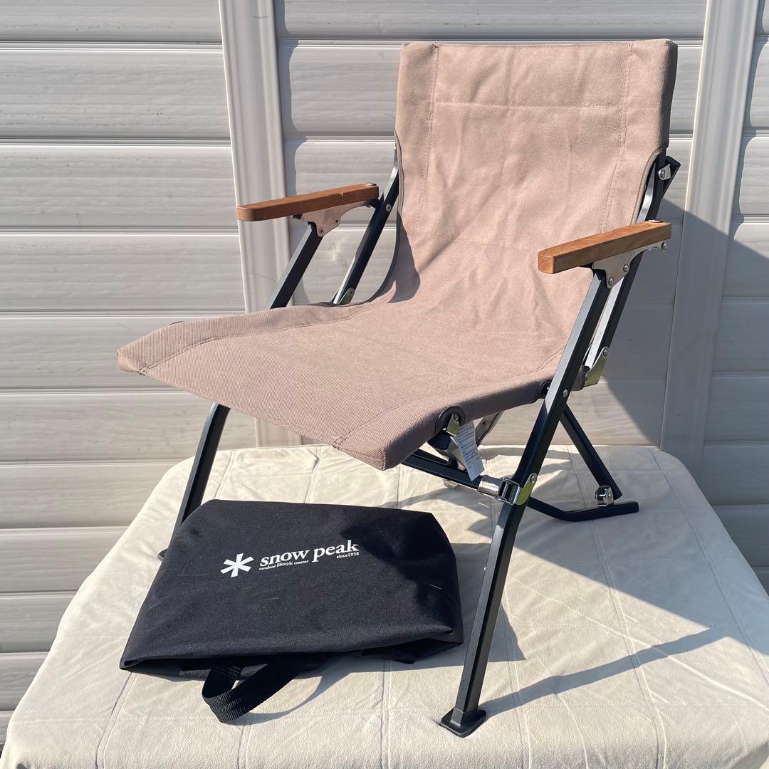 スノーピーク ・peak・ローチェア　ショート　グレー