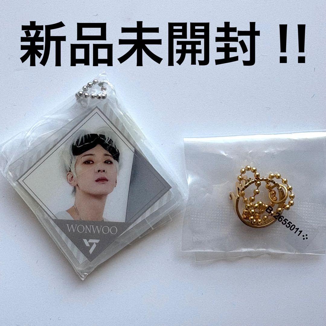 seventeen anan 缶バッジ　アクスタ　セブチカフェ　ウォヌ　ミンギュ