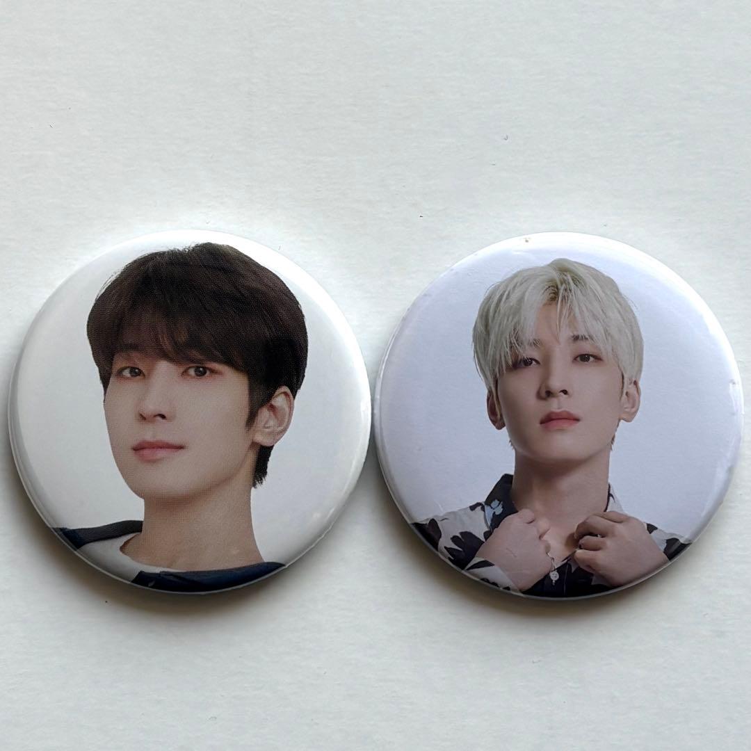 seventeen anan 缶バッジ　アクスタ　セブチカフェ　ウォヌ　ミンギュ