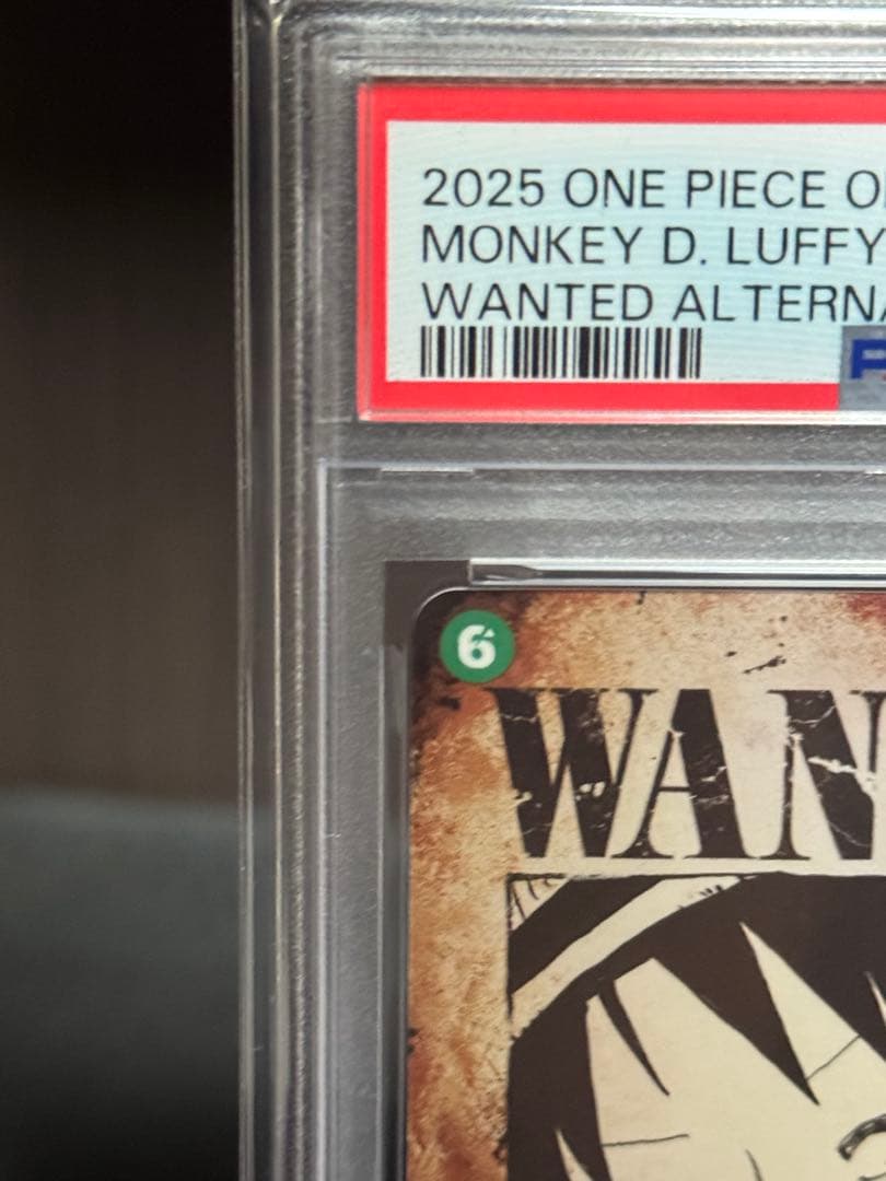 １５時まで【PSA10】 ルフィ　手配書