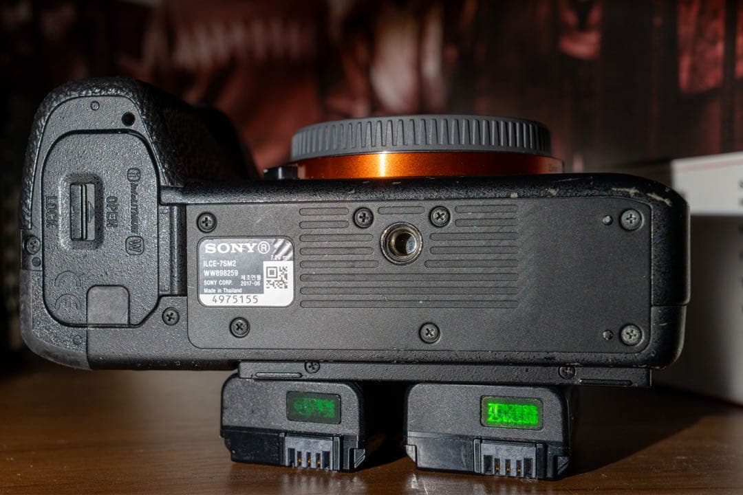 SONY α7Sii a7s2 ミラーレス一眼 本体 バッテリー2個付き