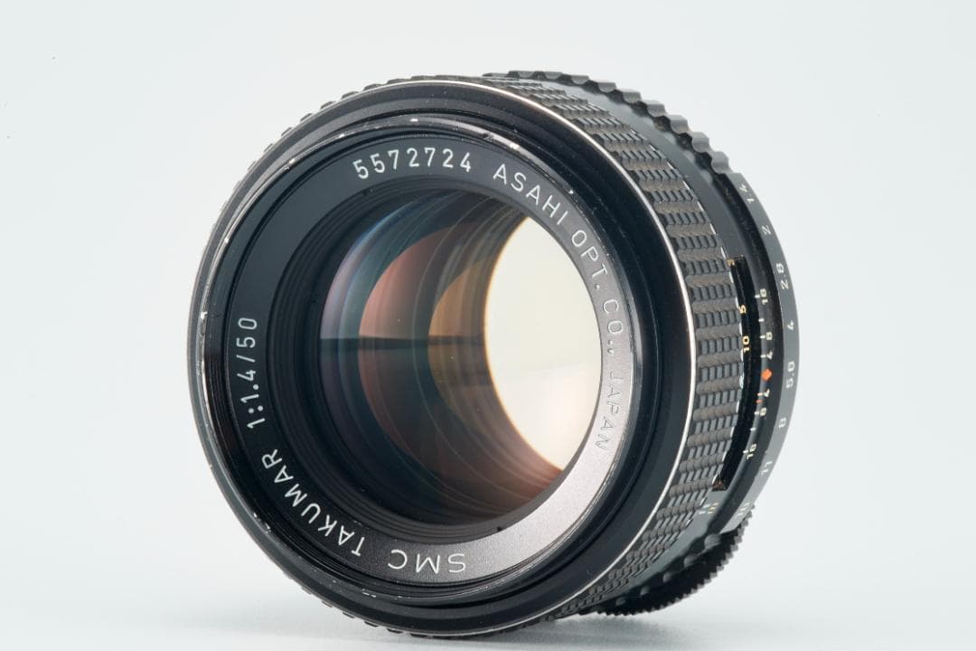 フィルムカメラ PENTAX SMC TAKUMAR f1.4 50mm M42 L75