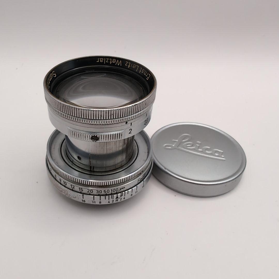 希少！1946年製 Leica Summitar 5cm F2 L39 丸絞り
