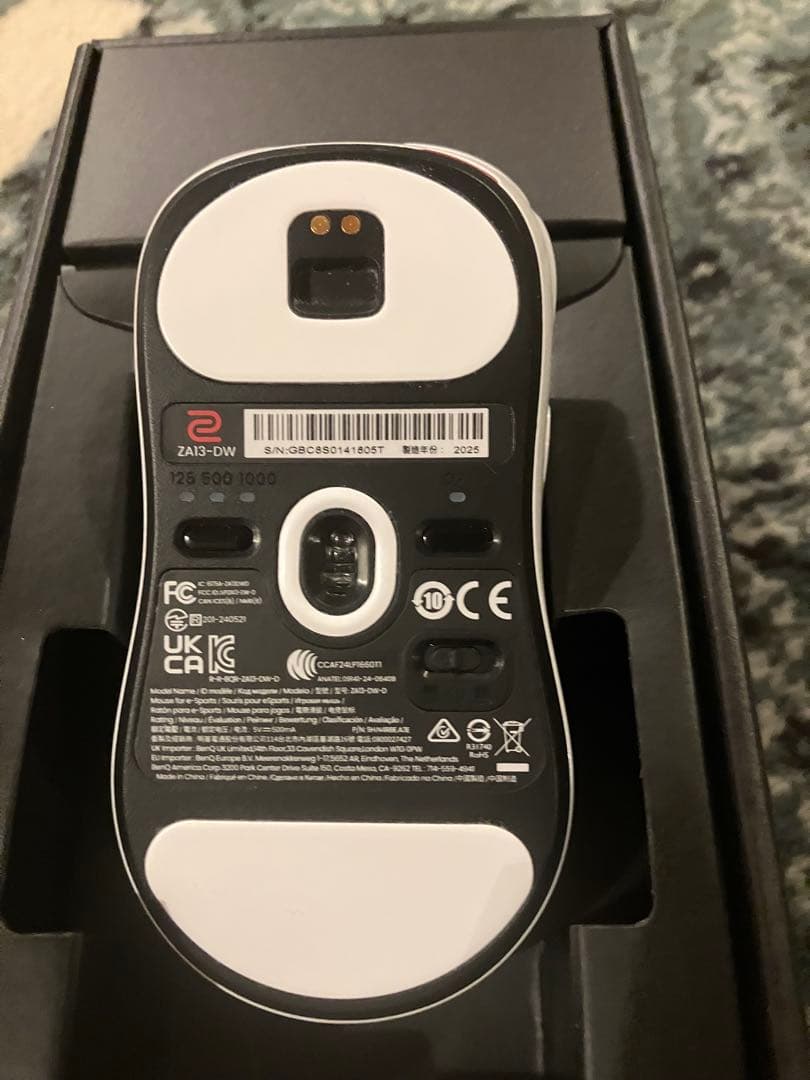 マウス・トラックボール Zowie za13-dw white