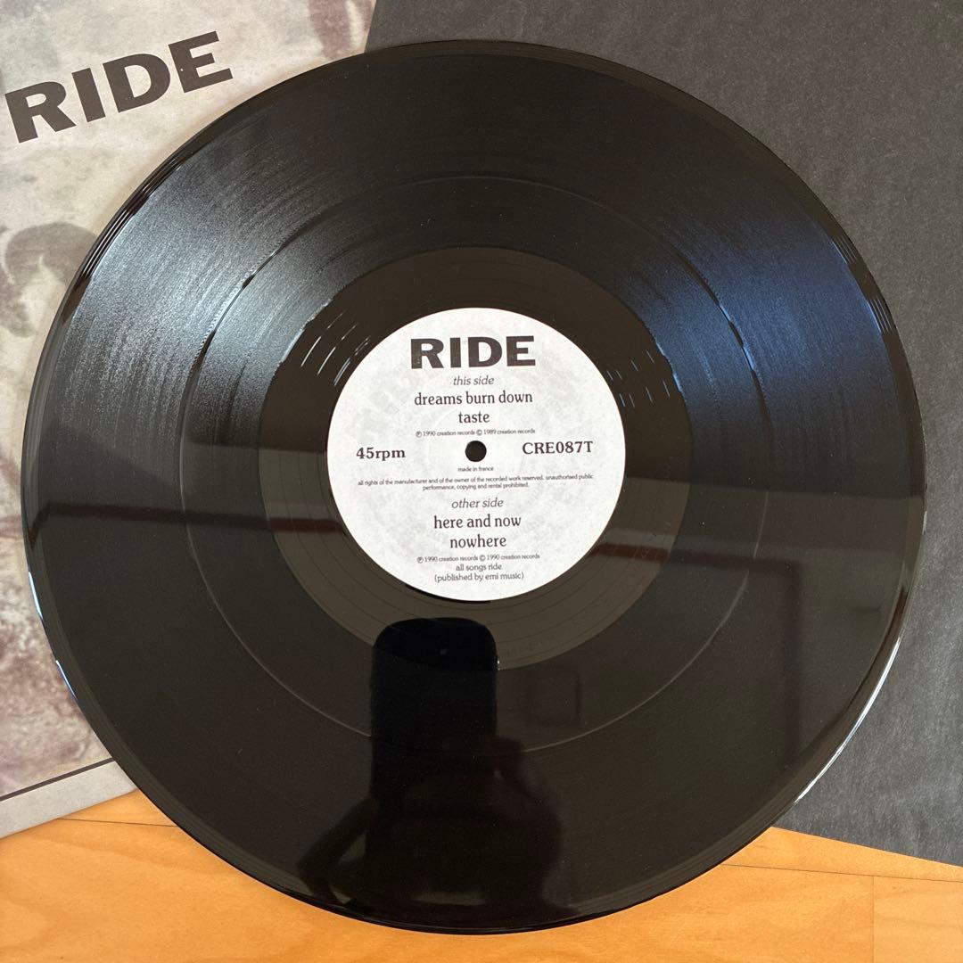 RIDE 初期12インチEP UKオリジナル盤3枚セット